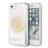 Guess GUHCI8LGIRGP iPhone 7/8/SE 2020 / SE 2022 hard case Liquid Glitter 4G Circle