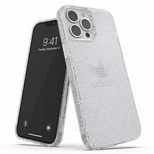 Etui Adidas OR Protective Clear Case Glitter na iPhone 13 Pro Max - przezroczysto-srebrne