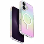 Etui UNIQ Iridescia Magclick Charging na iPhone 16 - wielokolorowe