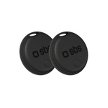 SBS universal locator Track My Dual set of 2 - black