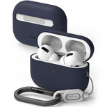 Etui Ringke Silicone na Apple AirPods Pro 1 / 2 - granatowe