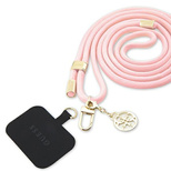 Guess Nylon 4G Metal Charm CBDY Cord-Handyband – Rosa