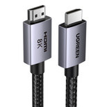 Kabel Ugreen HD171 35376 ze złączami HDMI 2.1 8K certyfikowany 5 m - szary