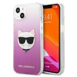 Karl Lagerfeld KLHCP13SCTRP iPhone 13 mini 5.4&quot; hardcase pink/pink Choupette Head