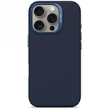 Decoded AntiMicrobial Silicone Backcover Case with MagSafe for iPhone 16 Pro - Navy Blue