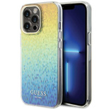 Guess IML Faceted Mirror Disco Iridescent case for iPhone 15 Pro Max - multicolored