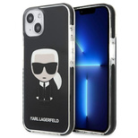 Karl Lagerfeld Iconik Karl Case for iPhone 13 mini - Black