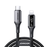 Joyroom S-A60 StarTalk 30W USB-C- Lightning cable 1.2m - black