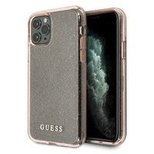 Guess GUHCN65PCGLPI iPhone 11 Pro Max pink/pink Hartschalenetui Glitter