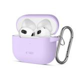 Tech-Protect Silikon-Hakenhülle für Apple AirPods 3 – Lila