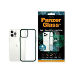 PanzerGlass ClearCase Hülle für iPhone 12 / 12 Pro – transparent grün