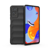 Magic Shield Case für Xiaomi Redmi Note 11 Pro flexible gepanzerte Hülle schwarz