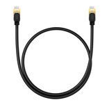 [RETURNED ITEM] Baseus fast round RJ45 40Gbps Cat network cable. 8 0.5m black