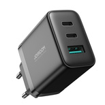 Joyroom JR-TCF10 Schnellladegerät 2x USB-C USB-A 32W - Schwarz