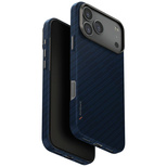 Uniq Keva EDGE Magclick Ladehülle für iPhone 17 Pro Max – Blau