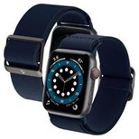 Spigen Fit Lite Strap for Apple Watch 4/5/6/7/8/9/SE/Ultra (42/44/45/49 mm) - Navy Blue