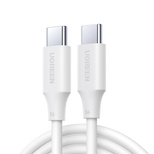 Ugreen US562 USB-C / USB-C PD-Kabel 100 W 1,5 m – weiß