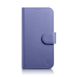 iCarer Wallet Case 2in1 Case iPhone 14 Leather Flip Cover Anti-RFID Light Purple (WMI14220725-LP)