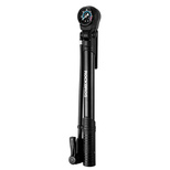 Rockbros 42310006001 bicycle pump with pressure gauge - black