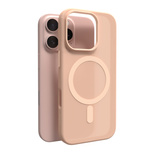 Puro Daylight MagSafe Silikonhülle für iPhone 16 Pro – Beige