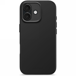 Etui Decoded AntiMicrobial Silicone Backcover MagSafe na iPhone 17 - czarne