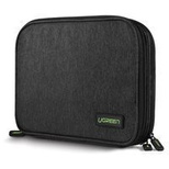 Ugreen Gehäusebox für Festplatte HDD SSD Telefonkabel Zubehör 24,5 x 17,5 x 5 cm grau (50147 LP149)