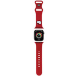 Hello Kitty Silicone Kitty Head strap for Apple Watch 38/40/41mm - red