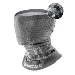 Qunature 11230014001 Skischal, Sport-Bandana, Einheitsgröße - Grau