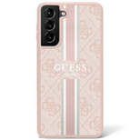 Guess GUHCS23SP4RPSP S23 S911 pink/pink hardcase 4G Printed Stripe