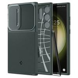 Spigen Optik Armor Hülle für Samsung Galaxy S23 Ultra – dunkelgrün