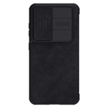 Nillkin Qin Leather Pro Case Hülle für Samsung Galaxy S23+ Cover mit Flip-Kameraschutz Schwarz