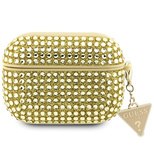 Guess Rhinestone Triangle Case for AirPods Pro 2 (2022/2023) - Gold