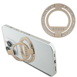 Guess MagSafe Ringständer GUMRSALDGD Gold/Gold Strass