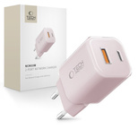 Tech-Protect NCM33W 2-Port PD33W/QC3.0 Wandladegerät - rosa