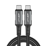 Acefast C1-09 USB-C / USB-C USB4 PD3.1 cable 5A 1m - gray-black