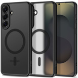 Etui Tech-Protect BasicMag MagSafe na Samsung Galaxy S26 - przezroczysto-czarne