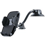 [RETURNED ITEM] Joyroom car phone holder with flexible arm for dashboard windshield black (JR-ZS259)