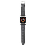 Karl Lagerfeld Saffiano Monogram strap for Apple Watch 38/40/41mm - silver