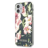 Guess GUHCP12SIMLFL03 iPhone 12 mini 5.4&quot; Navy/Navy N°3 Flower Collection