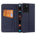 Dux Ducis Skin X2 Case for Xiaomi Redmi Note 12 Pro / Poco X5 Pro 5G Cover Flip Wallet Stand Blue