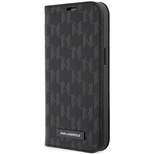 Karl Lagerfeld KLBKP14XSAKLHPK iPhone 14 Pro Max 6.7&quot; bookcase black/black Saffiano Monogram