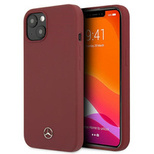 Mercedes Silicone Line iPhone 13 Hülle - Rot