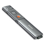 Baseus Orange Dot kabelloser Laserpointer für Präsentationen – Grau (ohne Batterie)