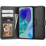 Etui Tech-Protect Wallet na Samsung Galaxy M55 5G - czarne