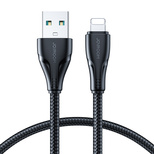 Joyroom Surpass Series A11 USB-A / Lightning 2,4A-Kabel 1,2 m – Schwarz