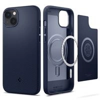 Etui Spigen Mag Armor na iPhone 14 Plus - niebieskie