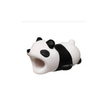 Panda-shaped phone cable cover