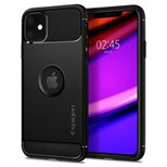 Spigen Rugged Armor iPhone 11 Case - Matte Black