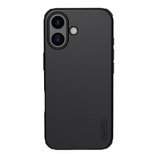 Nillkin Super Frosted Shield Pro Magnethülle kompatibel mit MagSafe für iPhone 17 - Schwarz