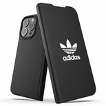 Etui Adidas OR Booklet Case BASIC na iPhone 13 Pro / iPhone 13 - czarno-białe